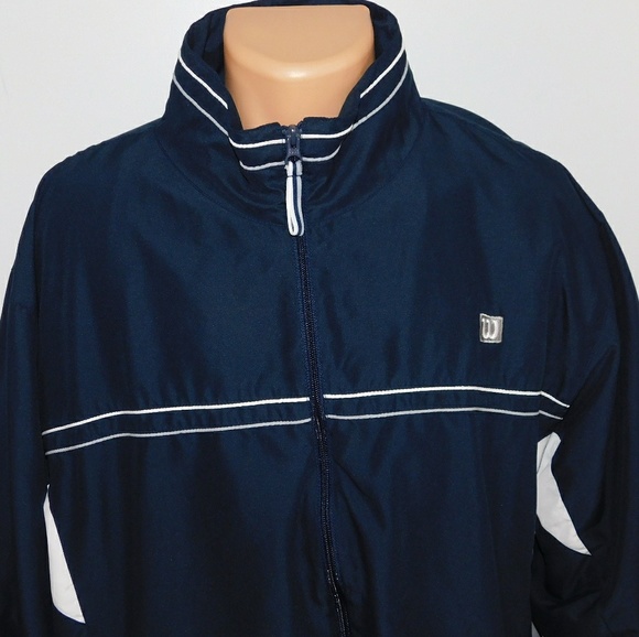 Wilson full zip mock neck jacket. XL - Picture 3 of 8
